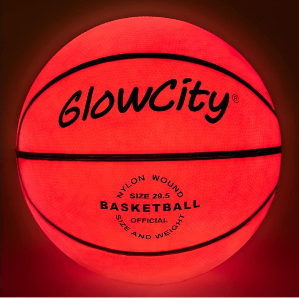 GlowCity Glow in The Dark Size 7 Basketballs NWT
